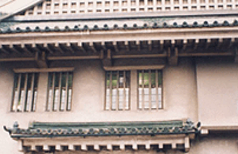 大阪城の修復復元例 BEFORE 1